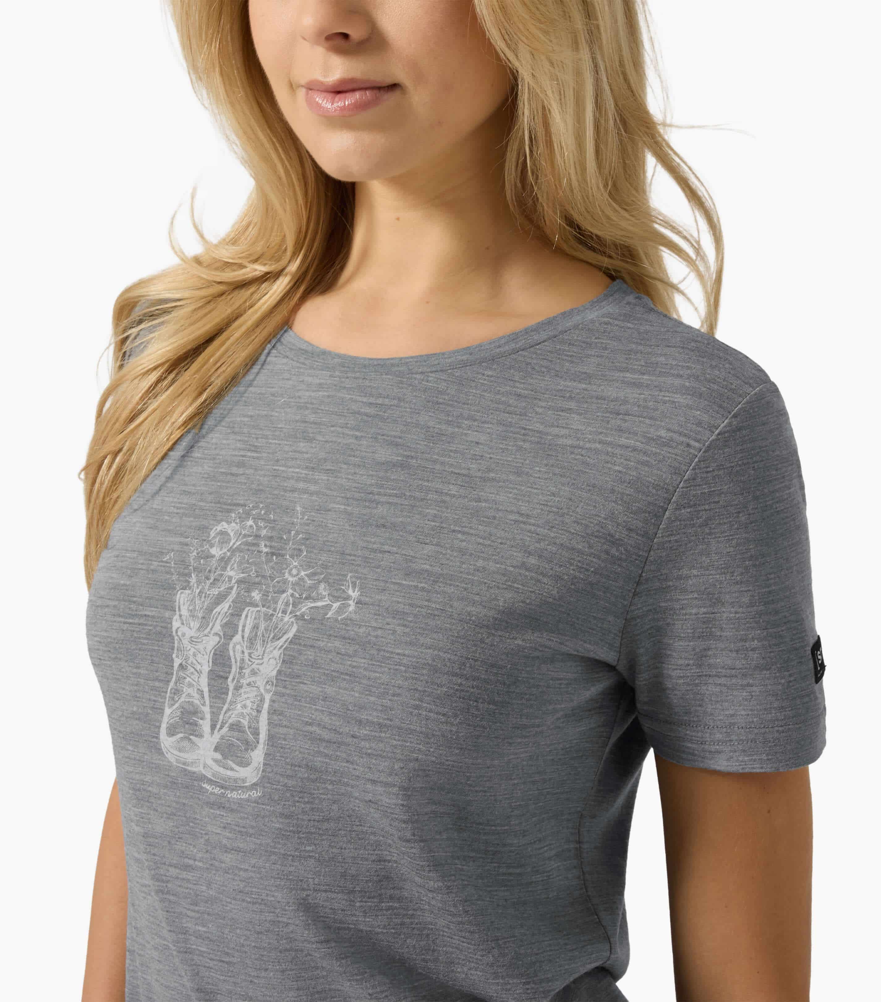 FLOWER BOOTS TEE