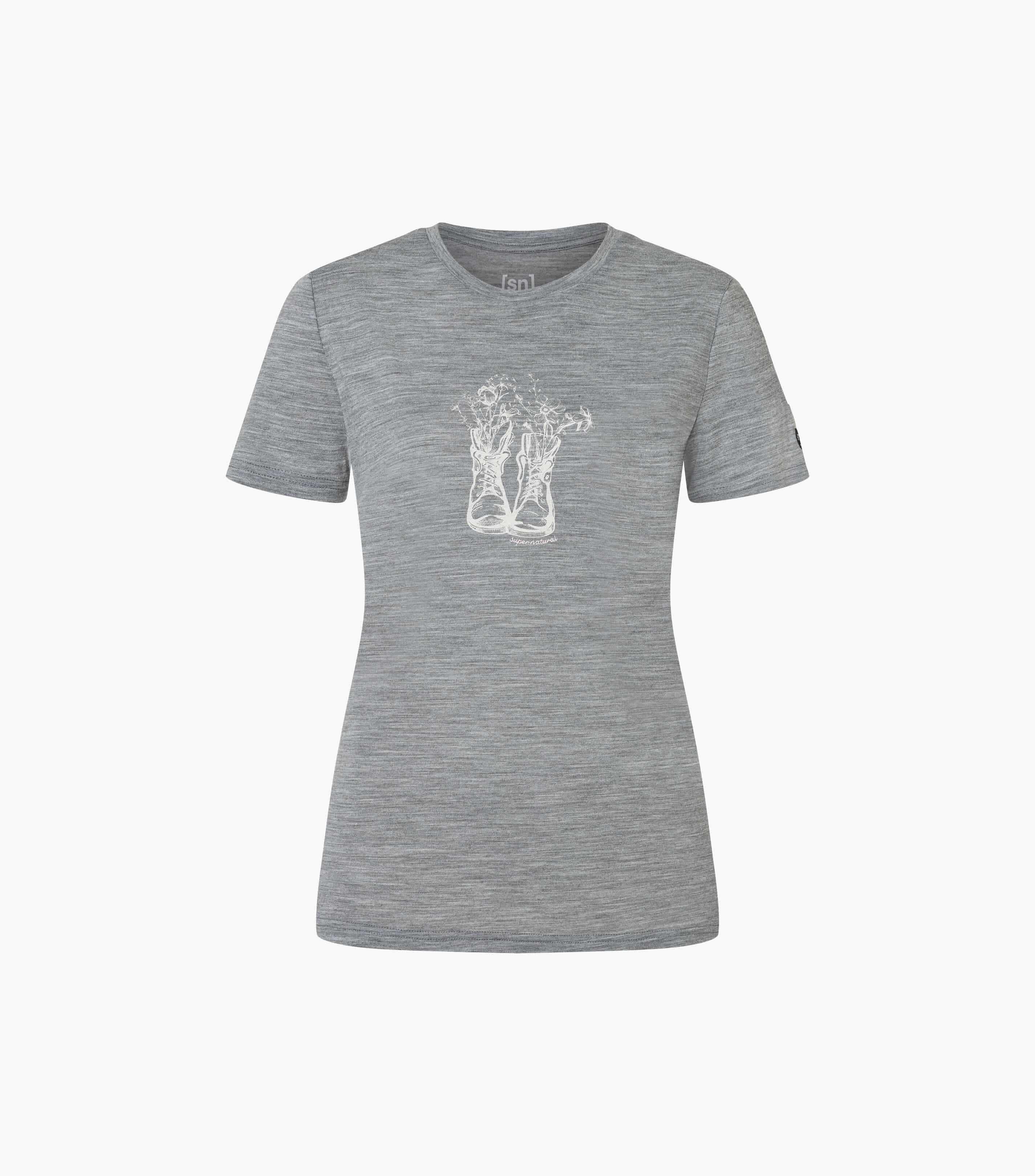 FLOWER BOOTS TEE